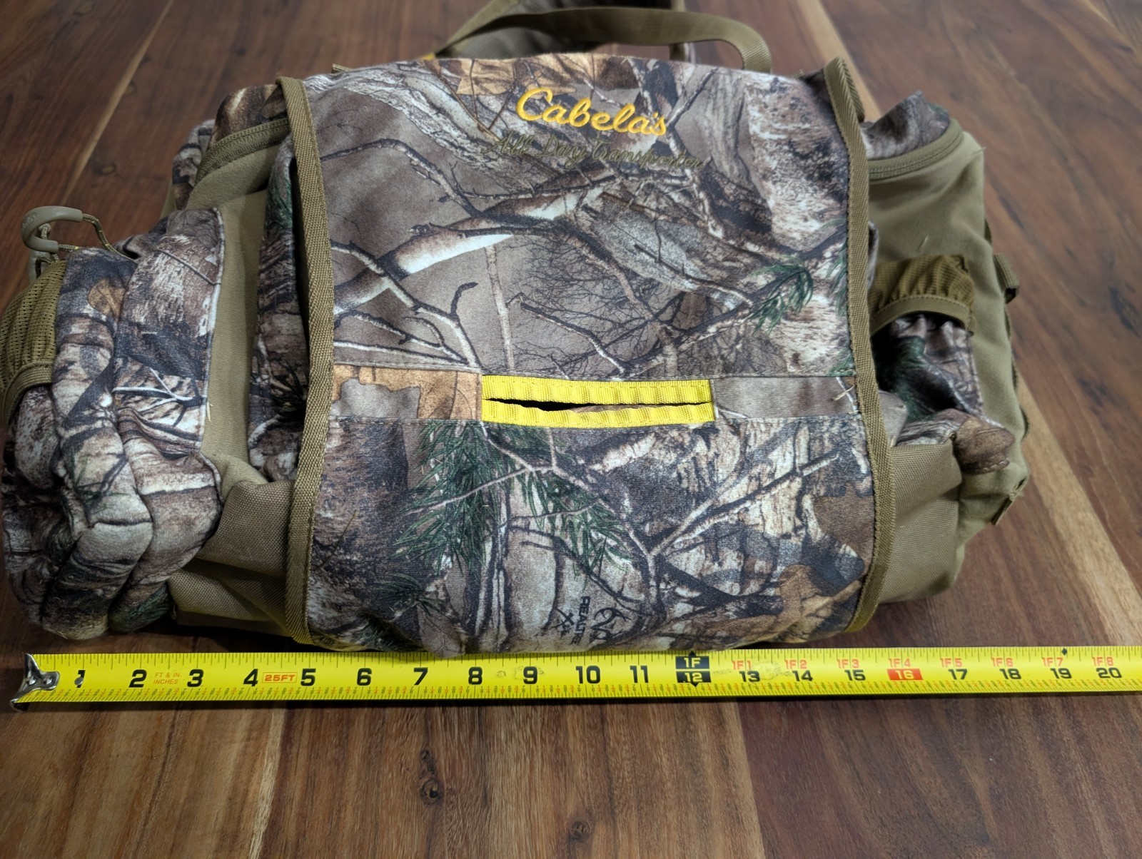 Cabela’s All Day Transporter 1200 Lumbar Pack Realtree Xtra Hunting Backpack