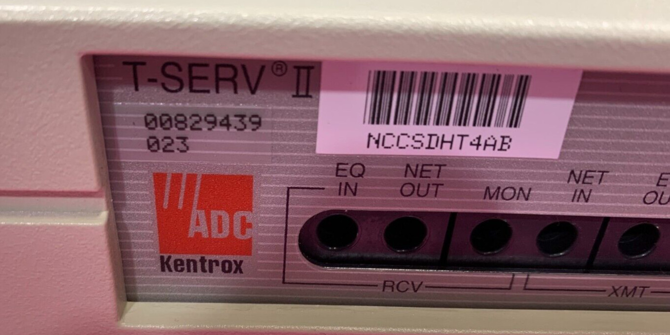 Lot Of 5 Mixed ADC Kentrox 77965 T-SERV II NCCSDHT4AB CSU - Read Ad