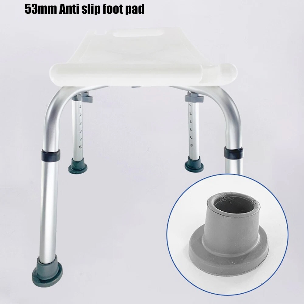 Shower Chair Seat 350lb Bath Stool Padded Height Adjustable Bathtub Seat Bench