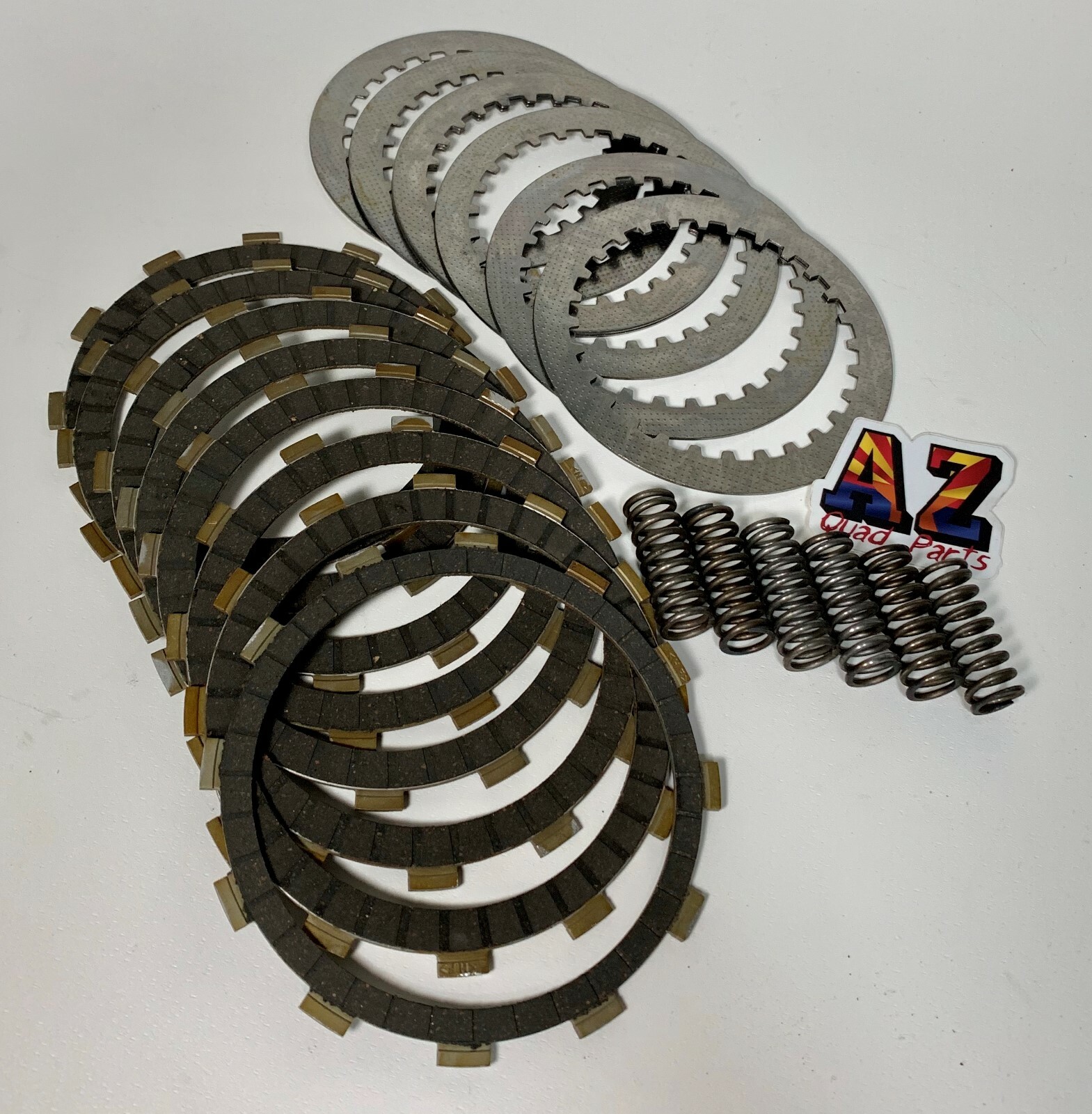 04+ Yamaha YFZ450 YFZ 450 Heavy Duty Steel Fibers & Springs Clutch Kit