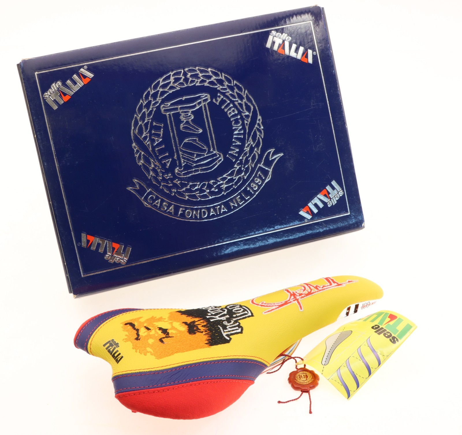 Selle Italia Century The King Lion Saddle Mario Cipollini Lion King 90s NEW NOS