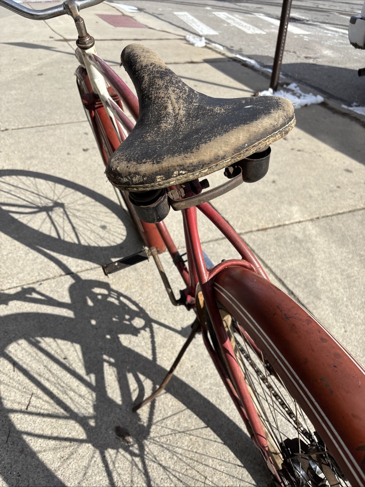 Vintage Rollfast Balloon Tire Straight Bar Skip Tooth Men’s Bicycle 1950s