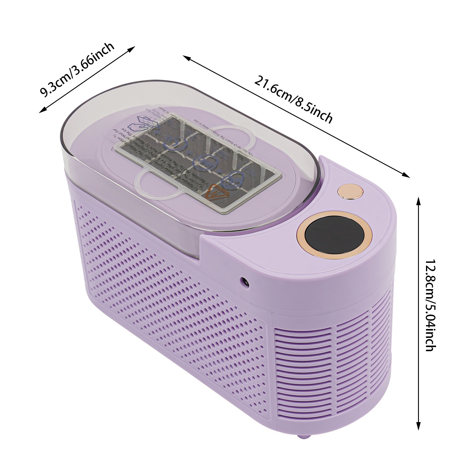 Mini 120W 12V Ice Maker Compact 8 Cubes Ice Maker Machine For Car Travel Camping