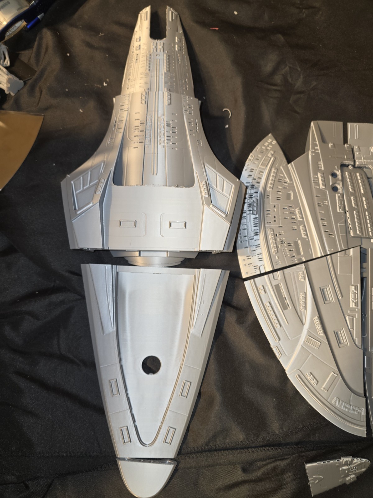 Star Trek Uss Enterprise Ncc 1701- F Odyssey Class Ship 1/1400 Custom 3d Kit 28"