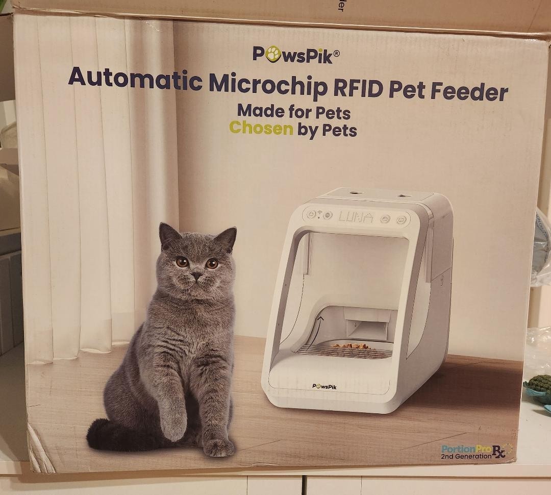 Pawspik Automatic Microchip RFID Pet Feeder PSPK-MCF001 READER
