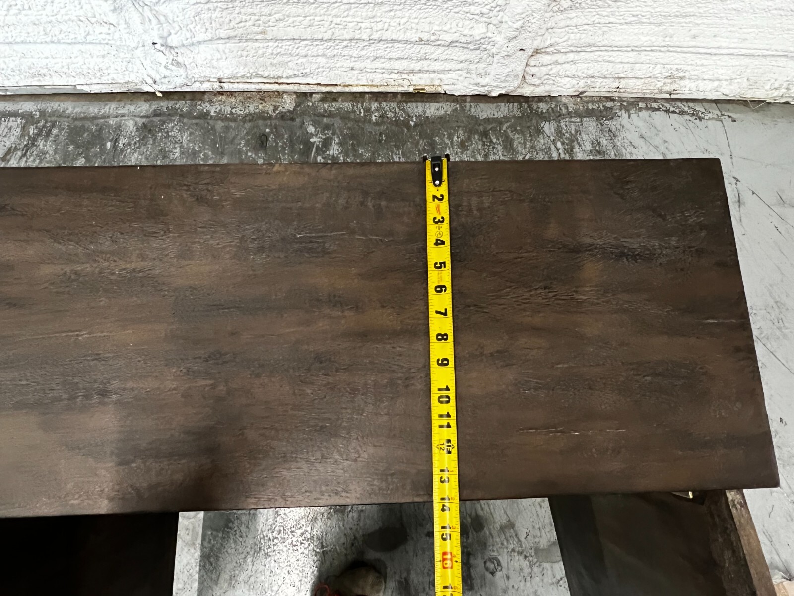 Uttermost Kohana 36" Accent Cabinet in Worn Black & Bronze 25842