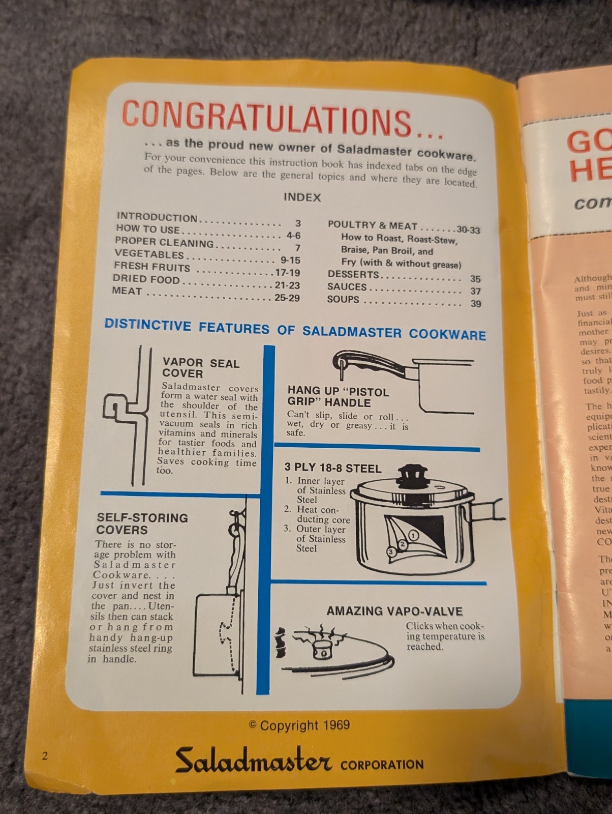 Vintage SALADMASTER 18-8 Tri-Clad Stainless Steel 15 Piece Cookware Set Made USA