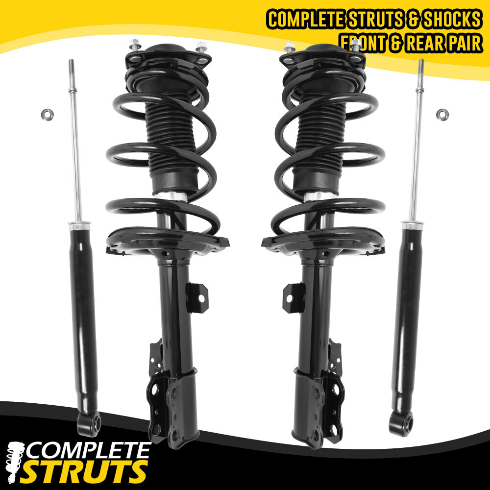 Front Complete Struts & Rear Shocks for 2011-2019 Toyota Sienna