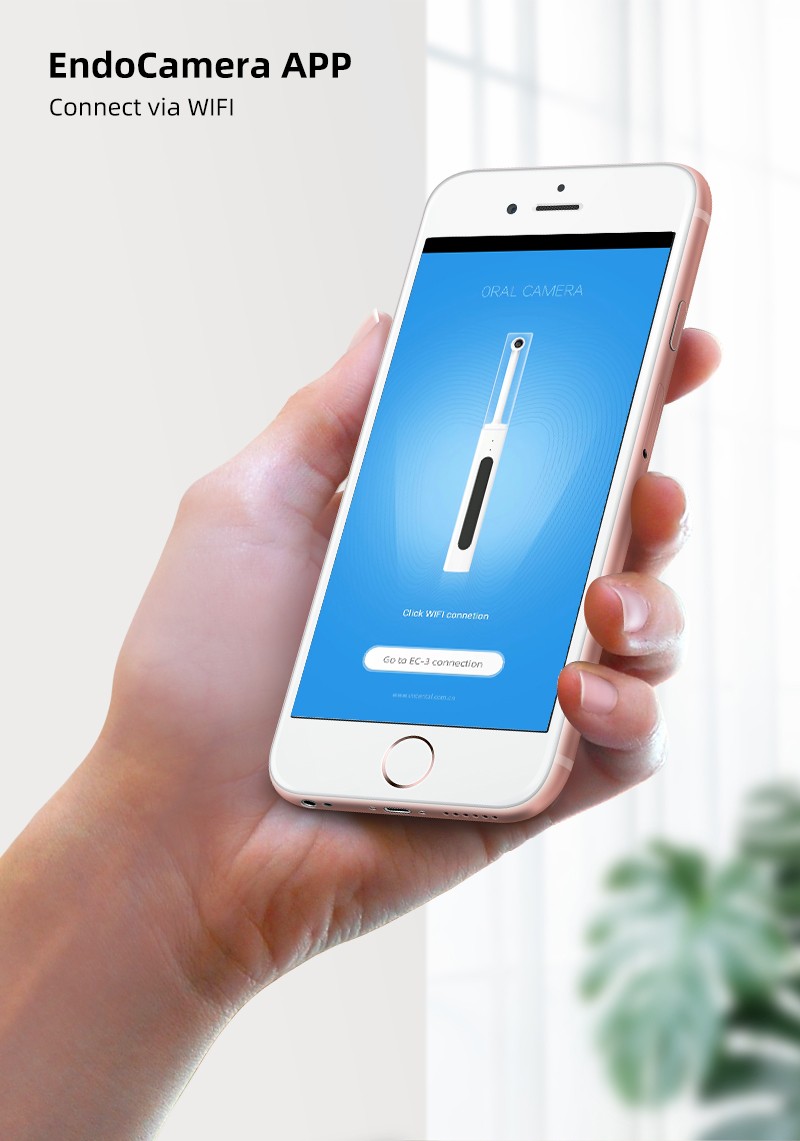 Wireless Dental Intraoral Camera WiFi 3.0 Mega 1080p HD Endoscope Teeth Mirror