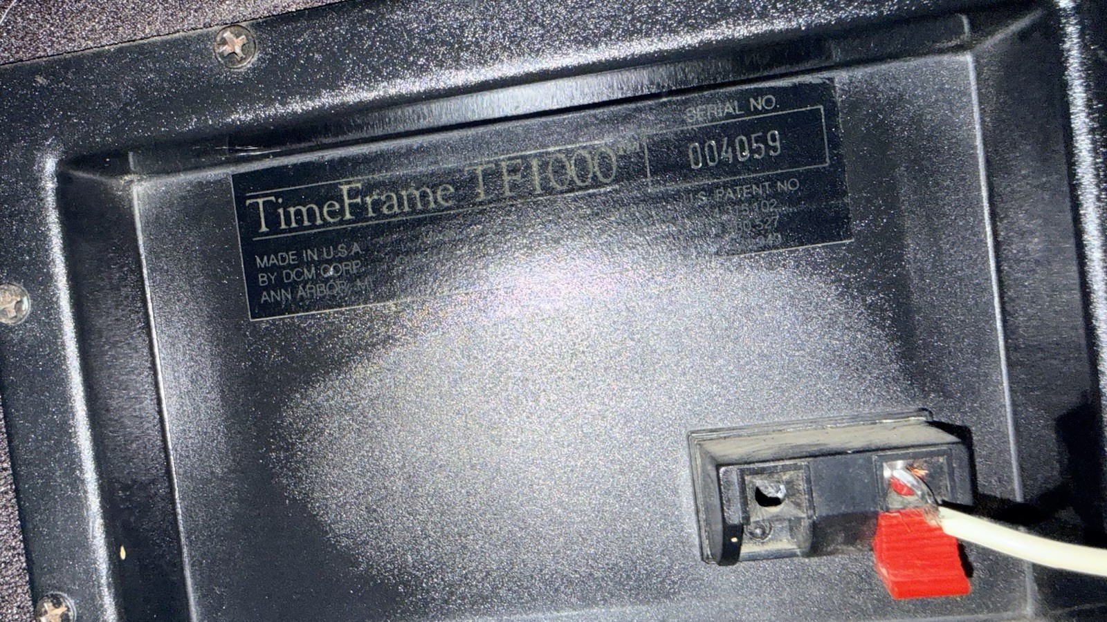 DCM TimeFrame TF1000 Vintage Floor Standing Speakers (Pair of TF1000 Model)