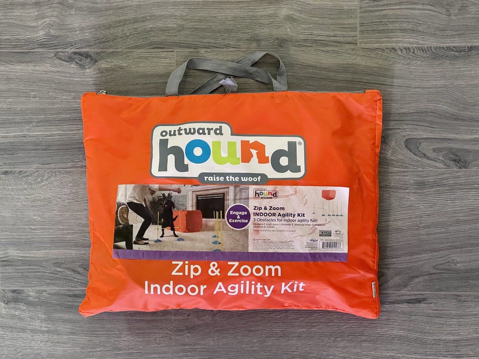 Outward Hound Indoor Agility Kit 41003 Dog Training 3 Obstacle Course Kit