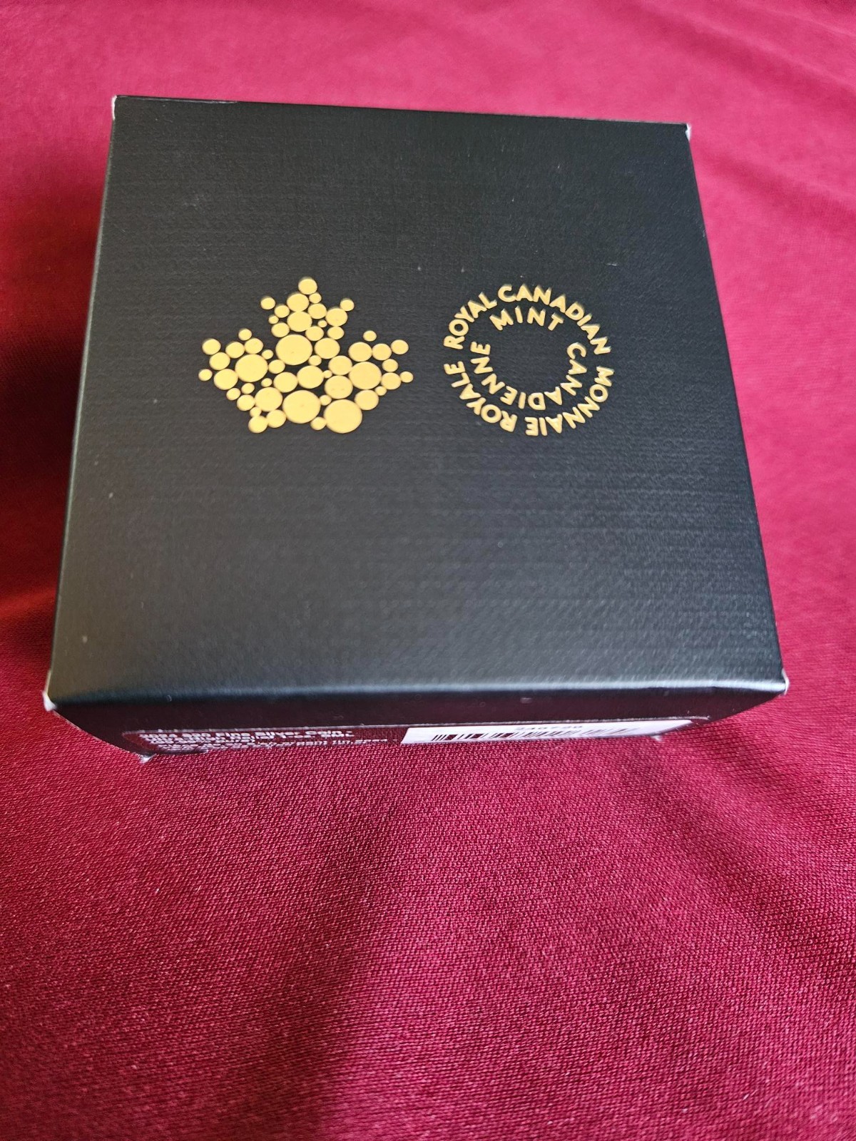 Royal Canadian Mint Box with Clamshell BOX ONLY, NO COIN Perfect Condition