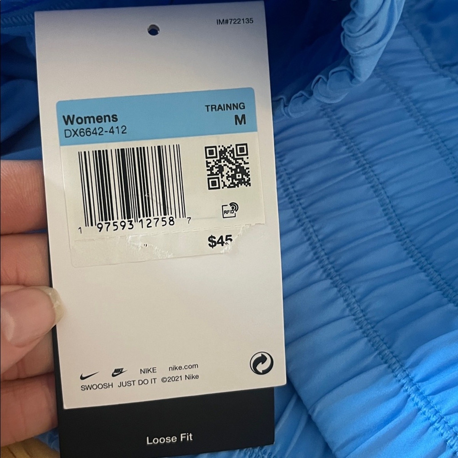 Nike Womens Dri Fit Shorts Size Medium