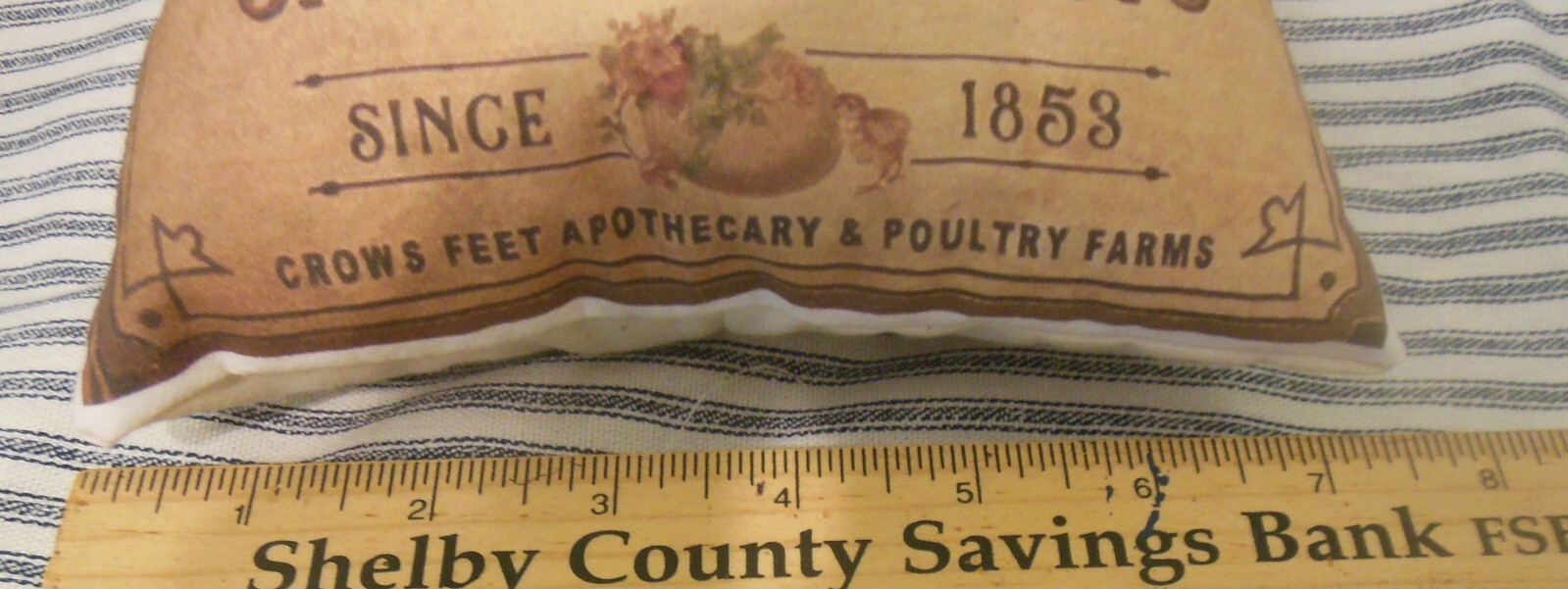 Primitive Peeps / LARGE Pillow Folk Art/Farmhouse/ Ornie/Tuck/Spring Easter