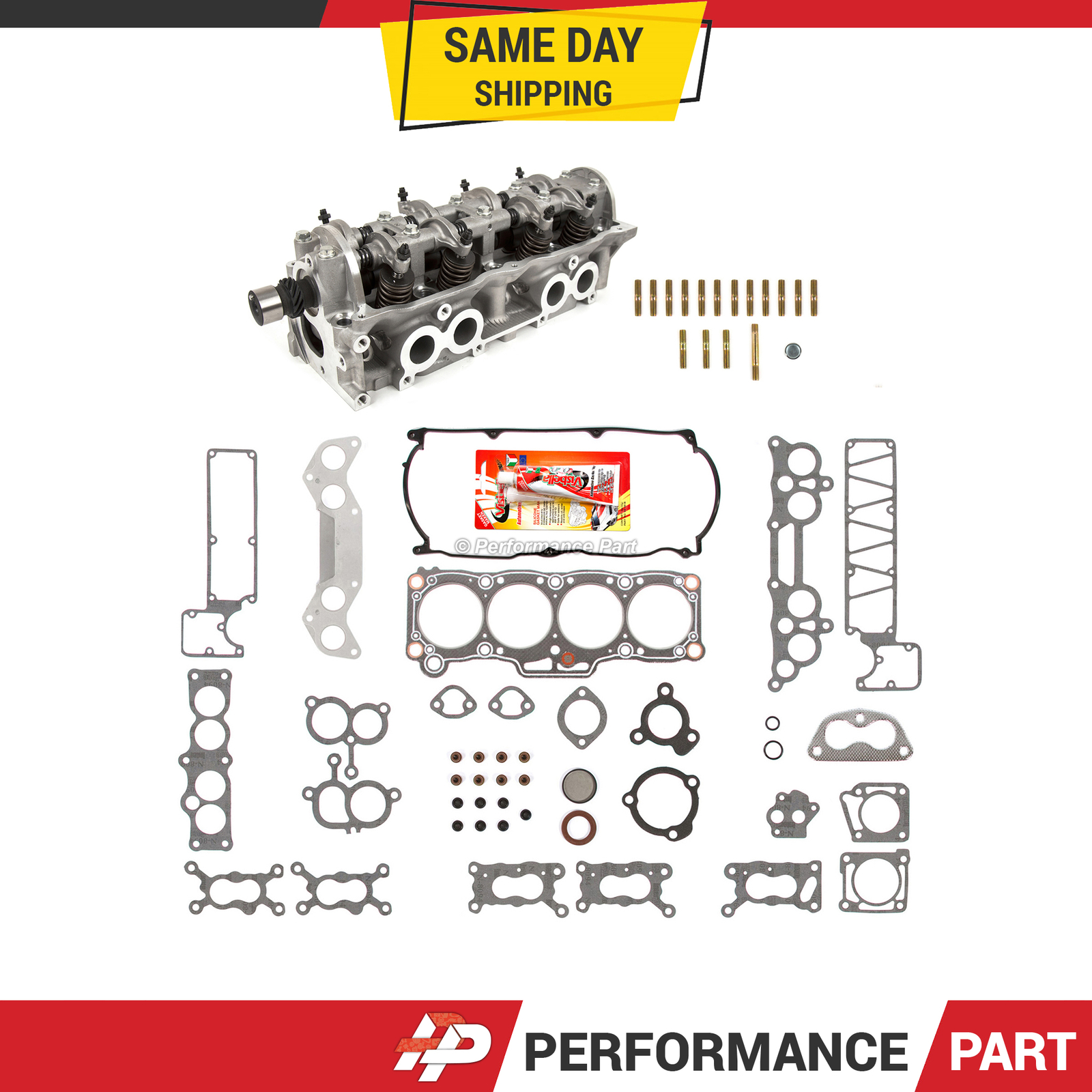 Complete Cylinder Head Mechanical Type Head Gasket Set for 2.0 2.2 Mazda SOHC
