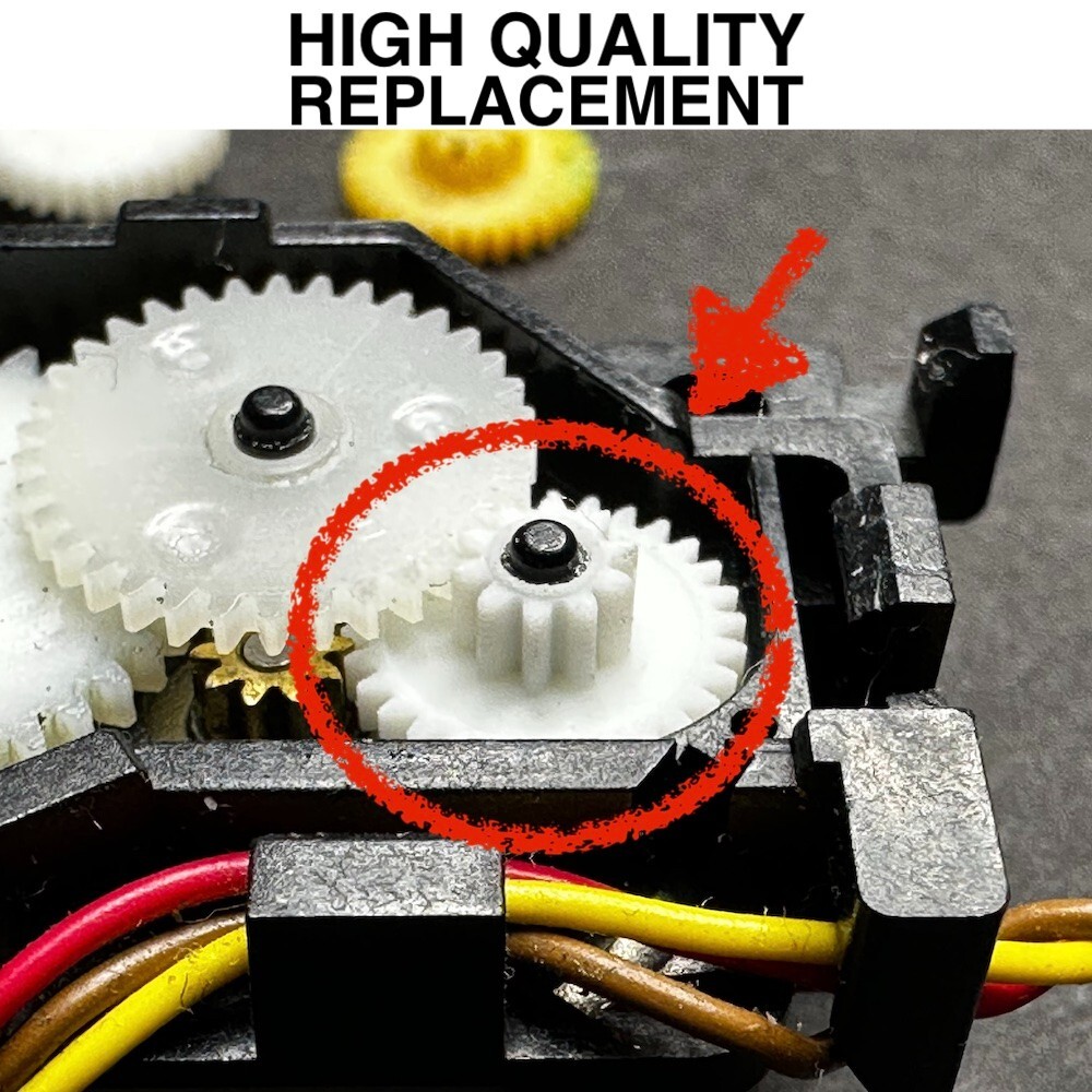 6x Replacement Gear (Macintosh Floppy Drive eject Mac Sony MP-F51W MP-F75W)