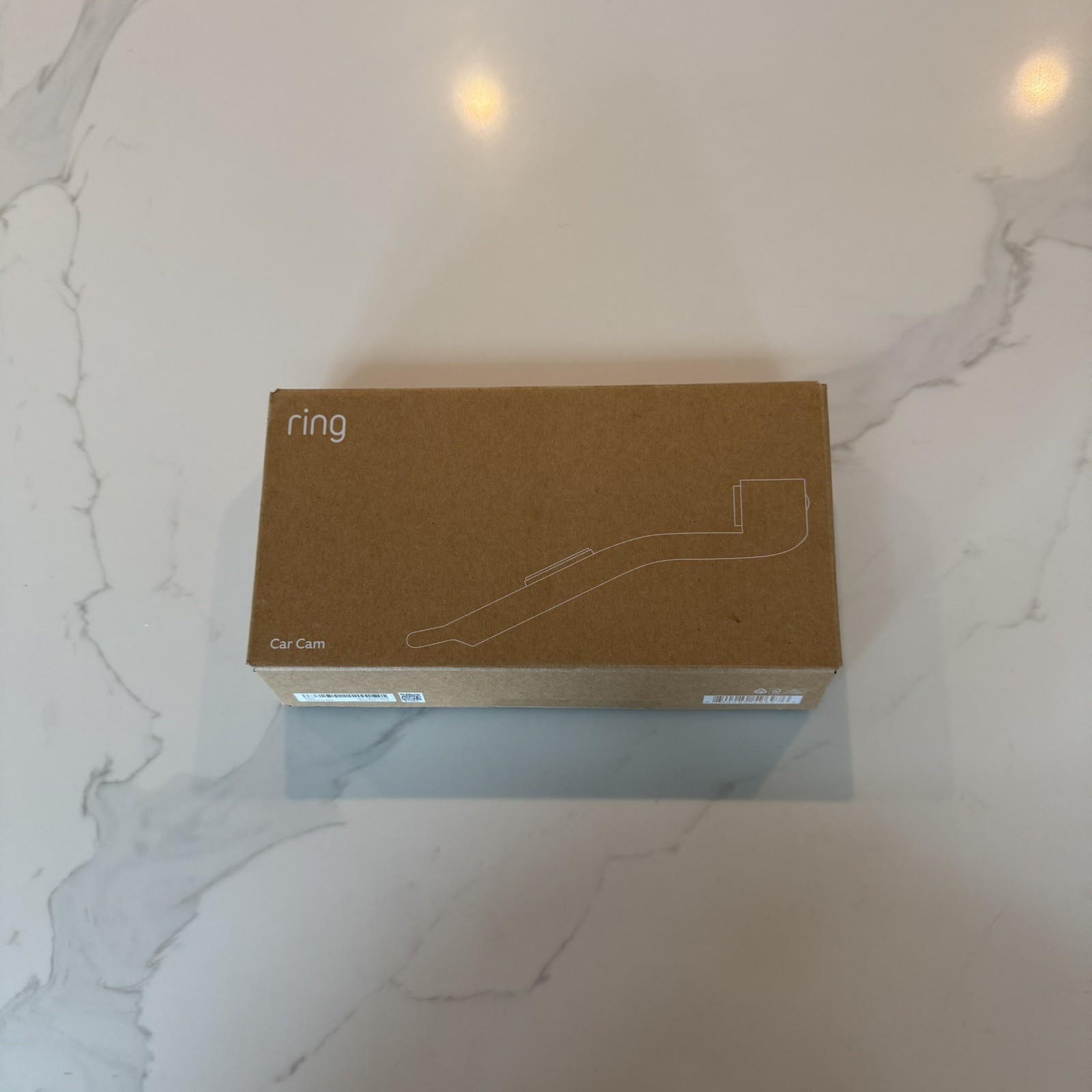 Ring Car Cam Dashboard Camera Outdoor Security Camera B08LZFPQNV Unsealed in Box