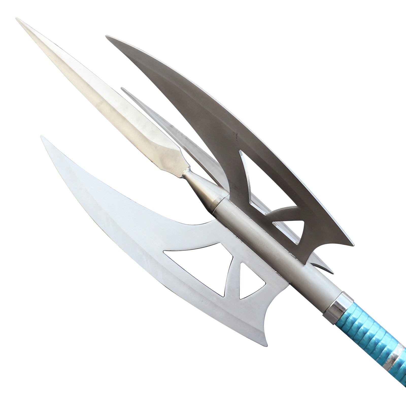 Sea Warrior Trident 71-Inch Carbon Steel Metal Spear Prop