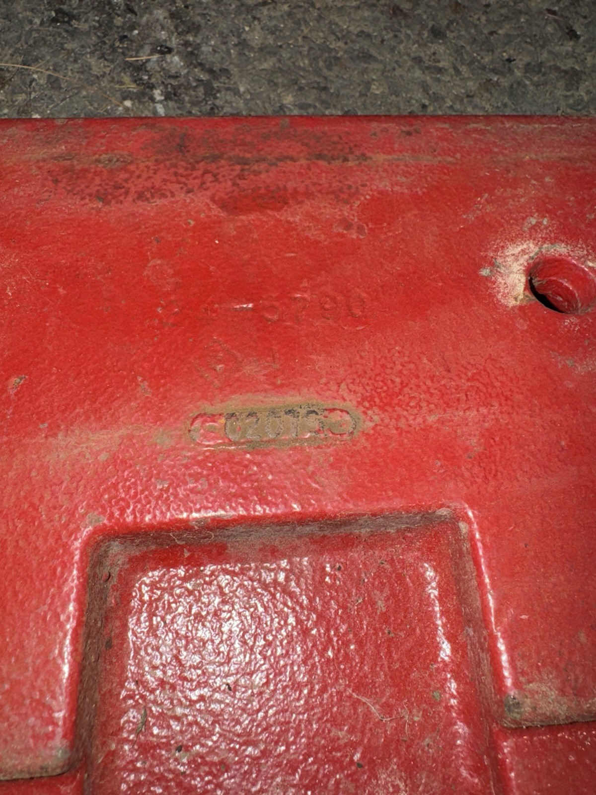 Toro Groundmaster 345 Counter Weight 24-5790 Garden Tractor Script Front Bolt On