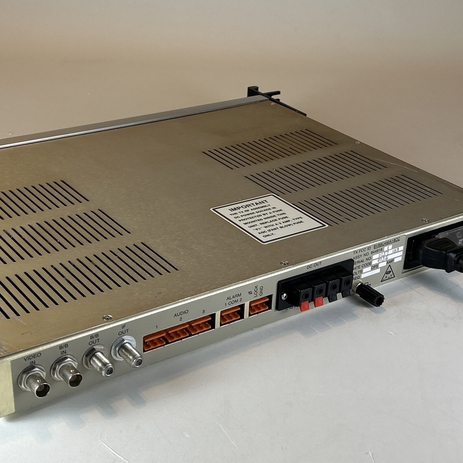MACOM STL Studio Transmitter Link - BV88U4MA18CC / U4MA18CC