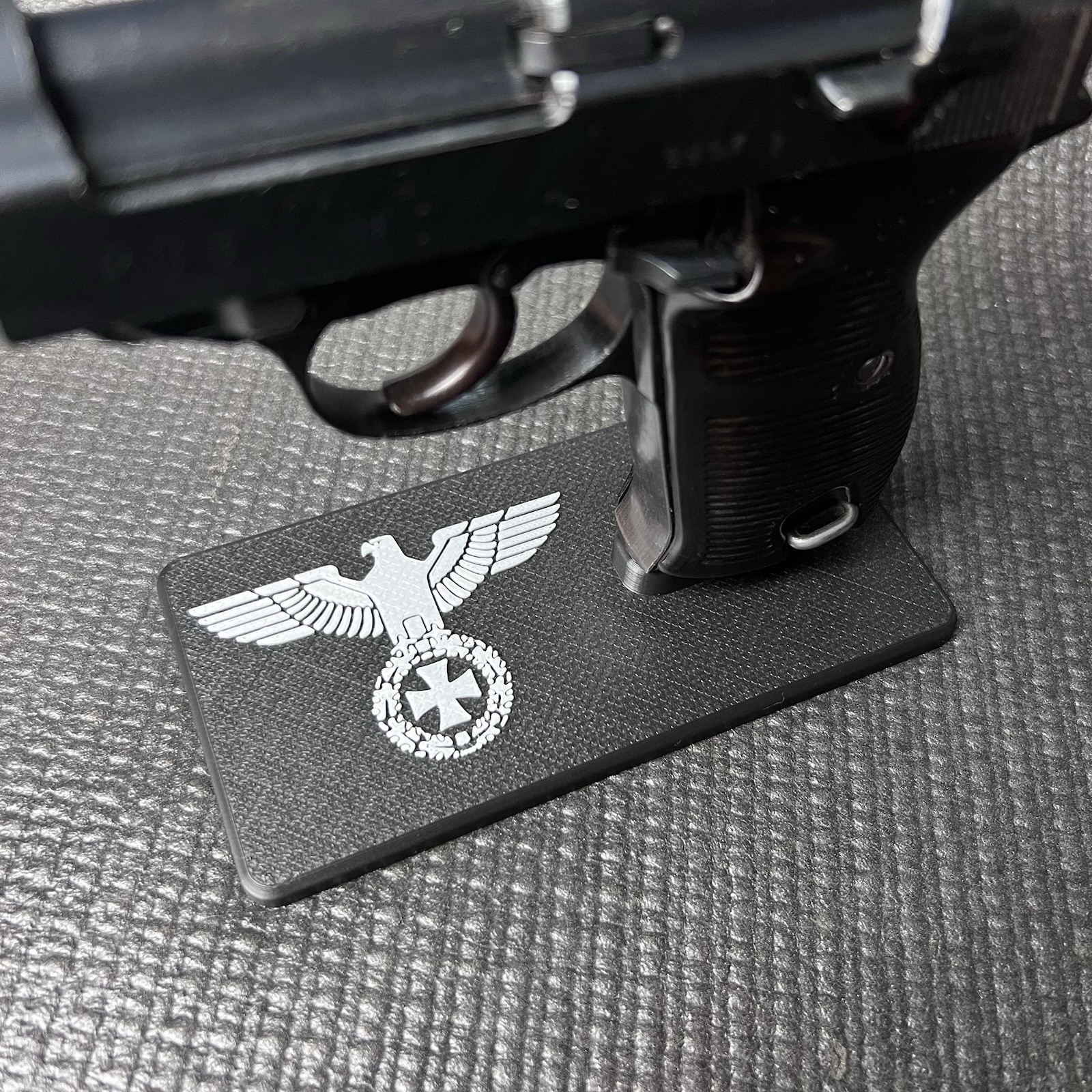 Walther P38 Pistol Display Stand Handgun Maintenance Holder WW2 German