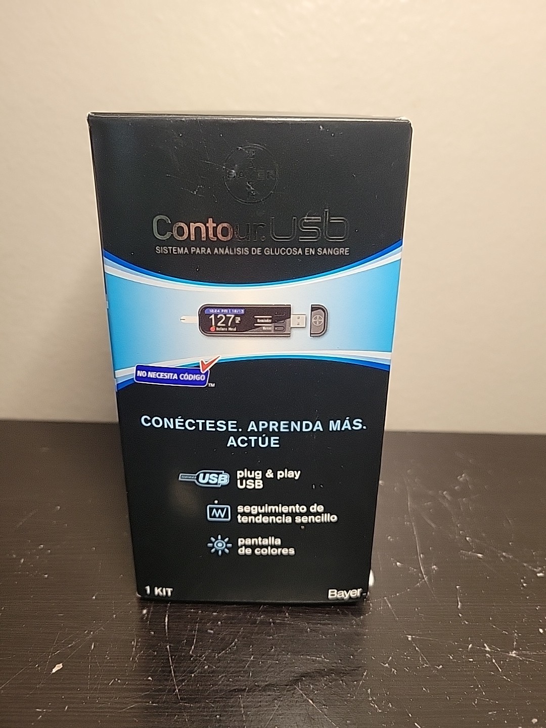 Bayer Contour USB Blood Glucose Sugar Monitoring Testing System Expired New