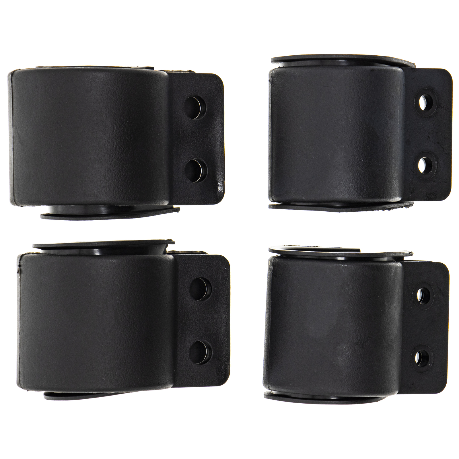 NICHE Side View Mirror Set for Yamaha Wolverine Rhino Viking 450 660 700 Black