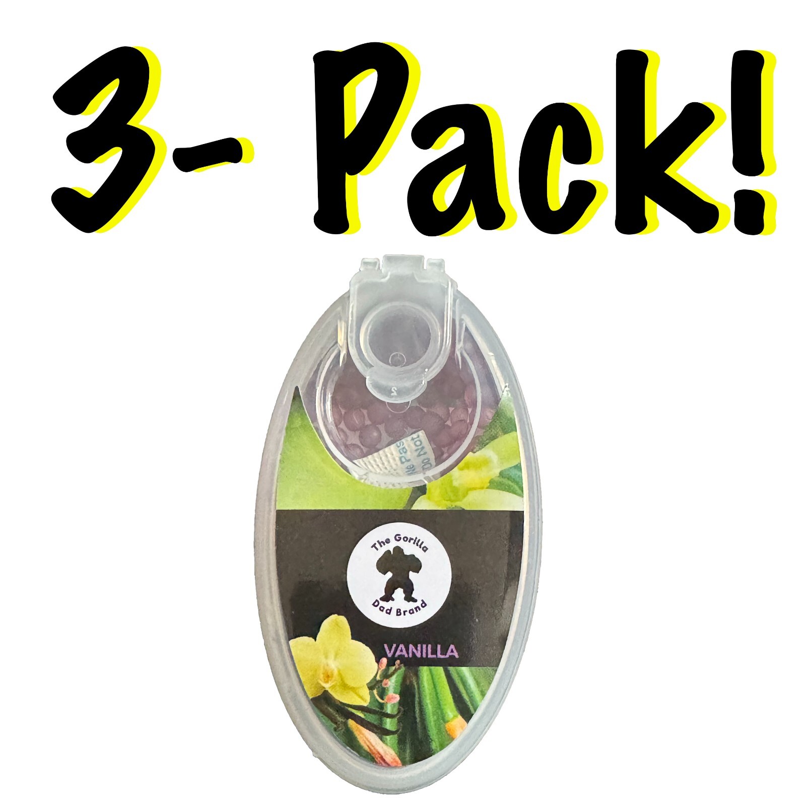 300 count Vanilla burst beads (3 - Pack)