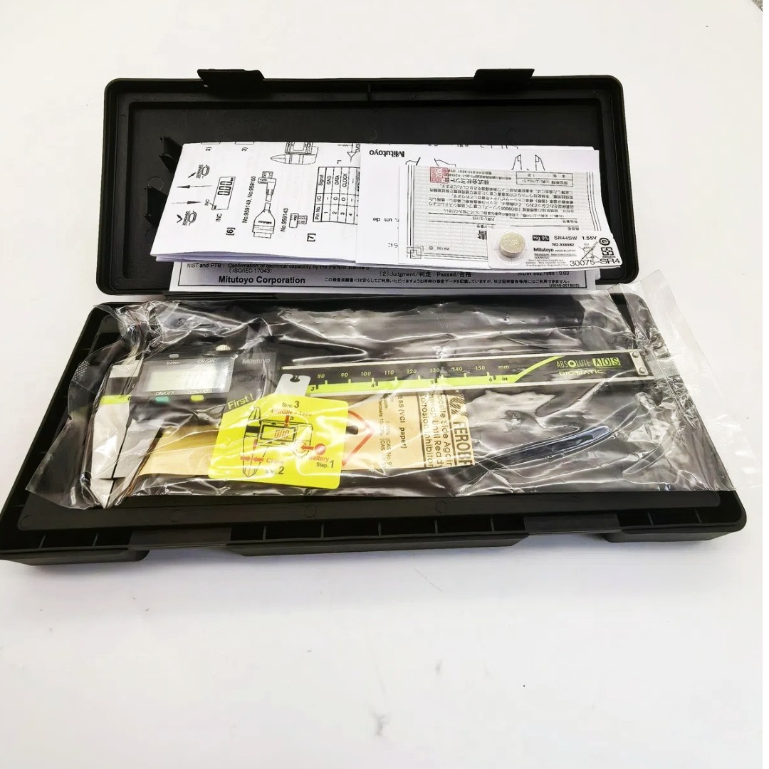 500-196-30 150mm/0-6 Absolute Digital Digimatic Vernier Caliper Mitutoyo Japan