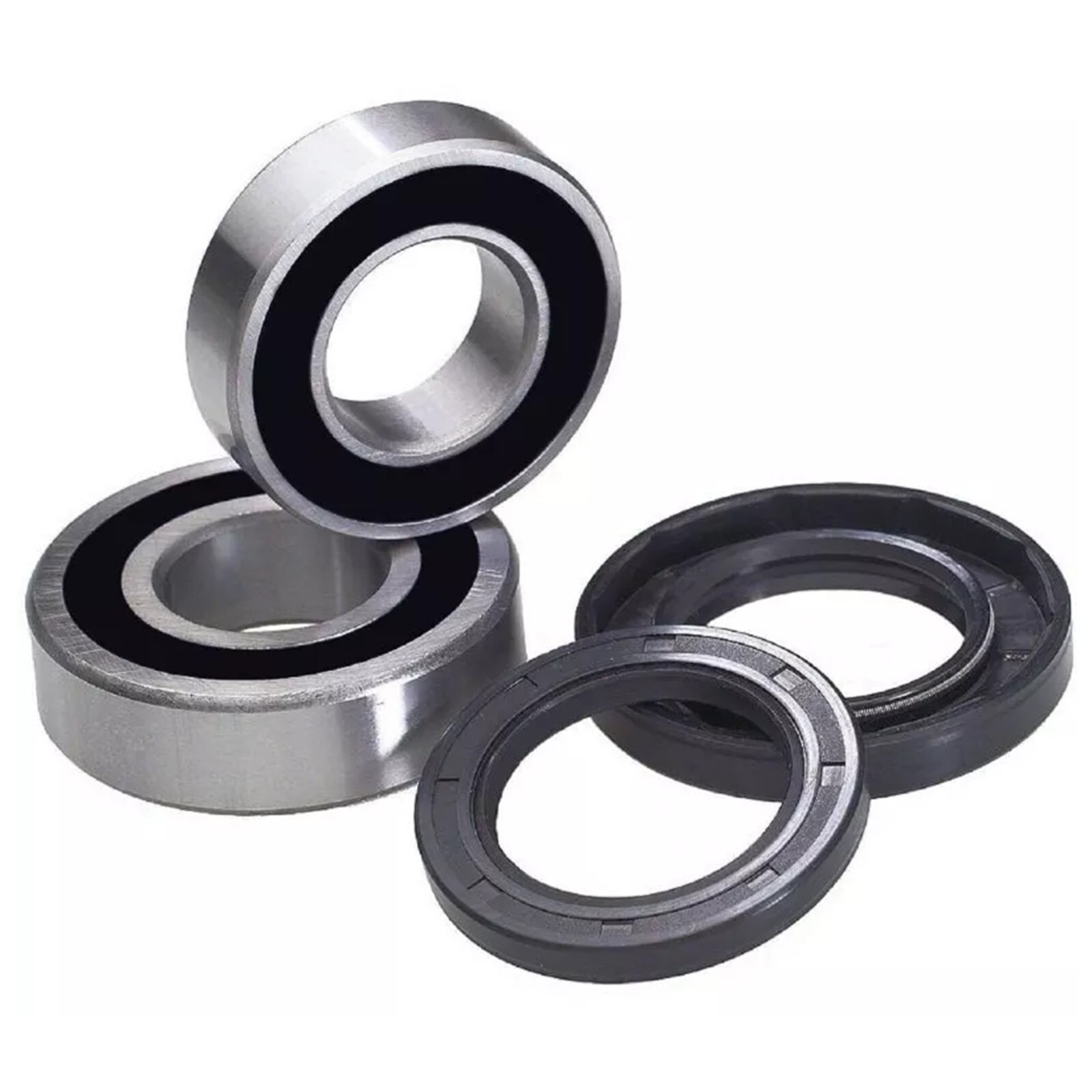 Both Front Wheel Bearing Seal Kits for 93-00 Honda FourTrax 300 TRX300 2x4
