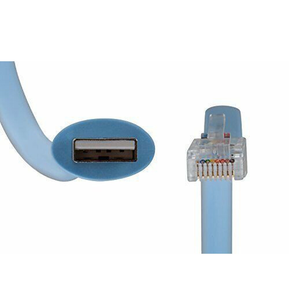 USB to RJ45 CAT5 Console Cable for Cisco Routers USB Console Cable w/ FT232 Chip
