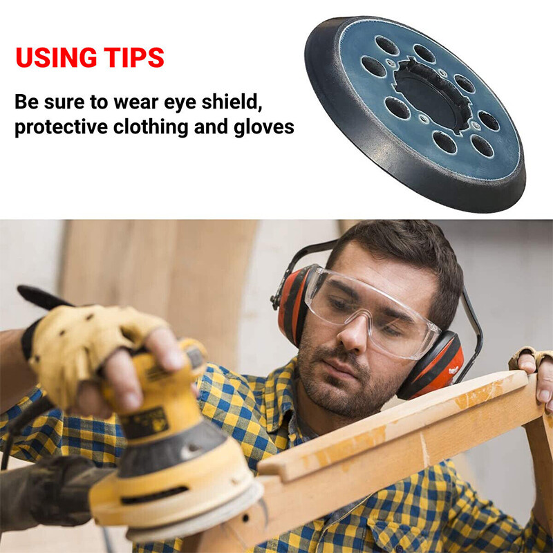 2x 5" Orbital Sander Pads 8-Hole 4-Screw for Dewalt DWE6423/6423K, DWE6421/6421K