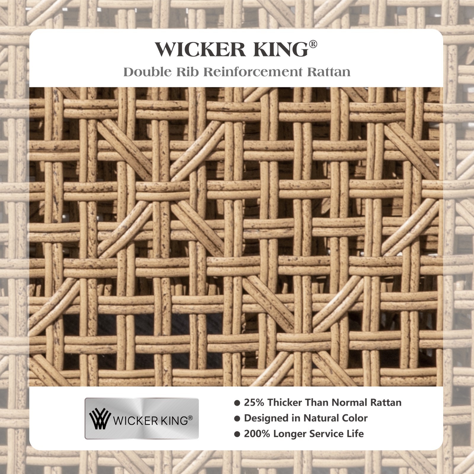 Outdoor Furniture Rattan Patio Furniture Set Patio Conversation Set Wicker Sofa