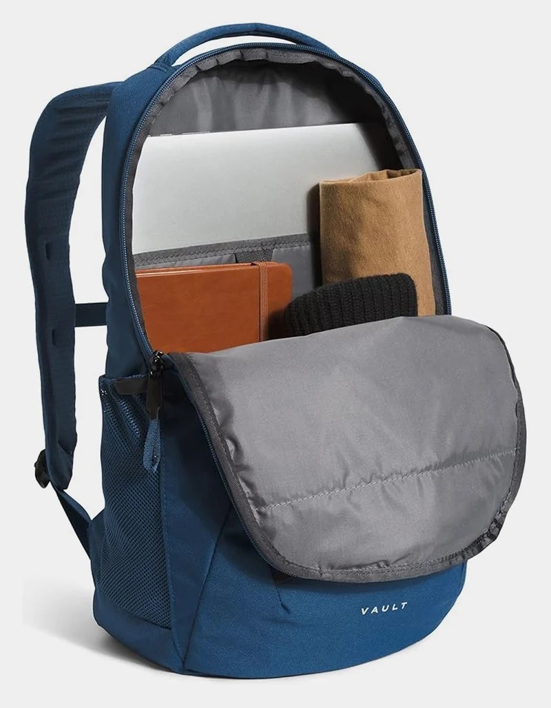 THE NORTH FACE Vault Everyday Laptop Backpack, Blue/TNF White-NPF,One Size
