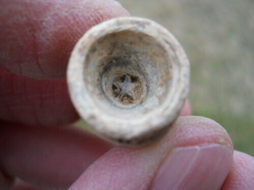 Old Rare Vintage Antique Civil War Relic Washington Aresnal Star Base Miniball