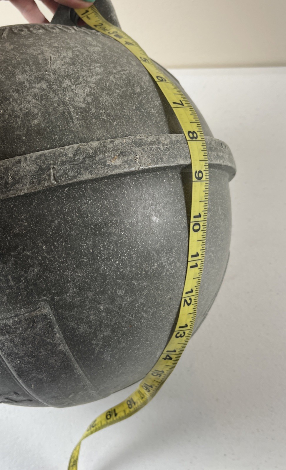 Japanese Large Heavy Plastic Fishing Bouy Float 38 Inches Around And Up/down