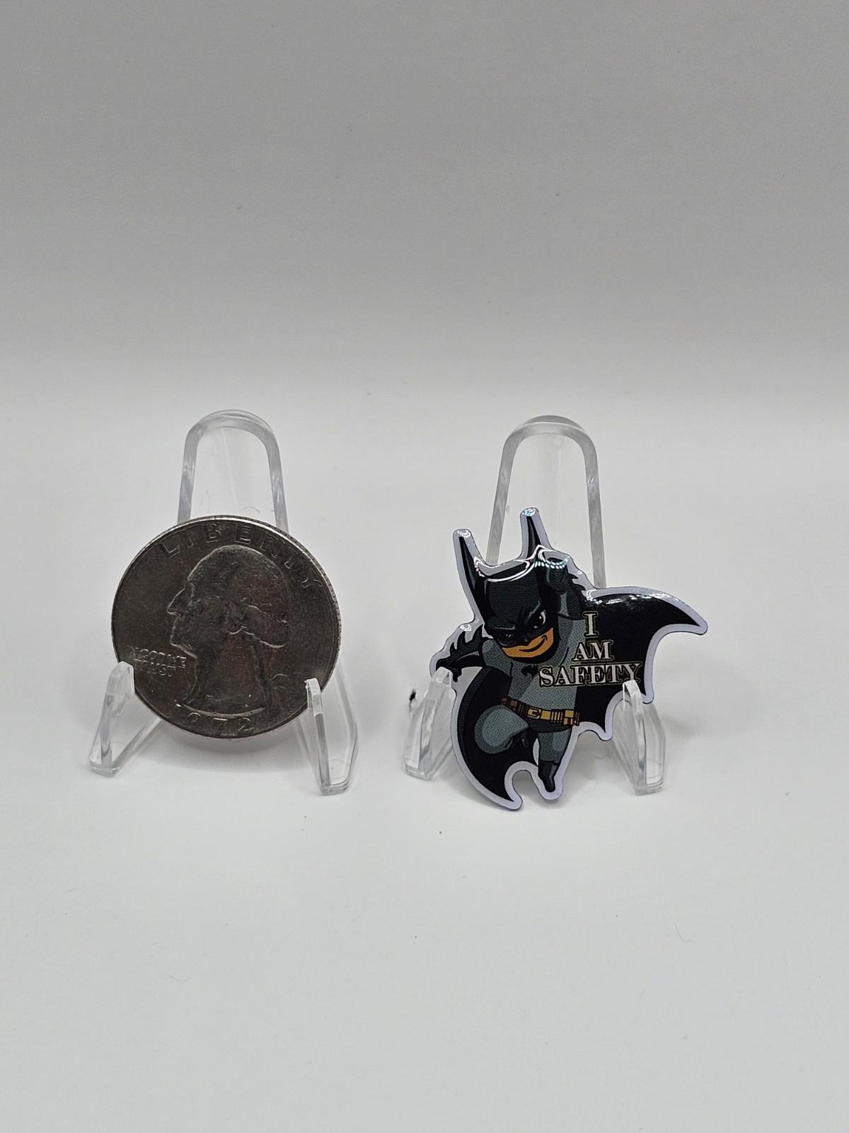 Batman Amazon Employee Peccy Pin I Am Safety