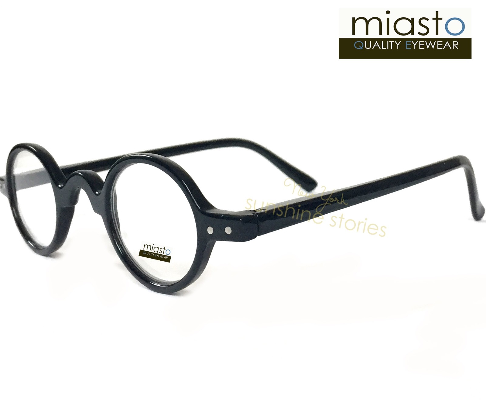 MIASTO "MINI ITALY" EXTRA SMALL ROUND RETRO BOHO VINTAGE READERS READING GLASSES