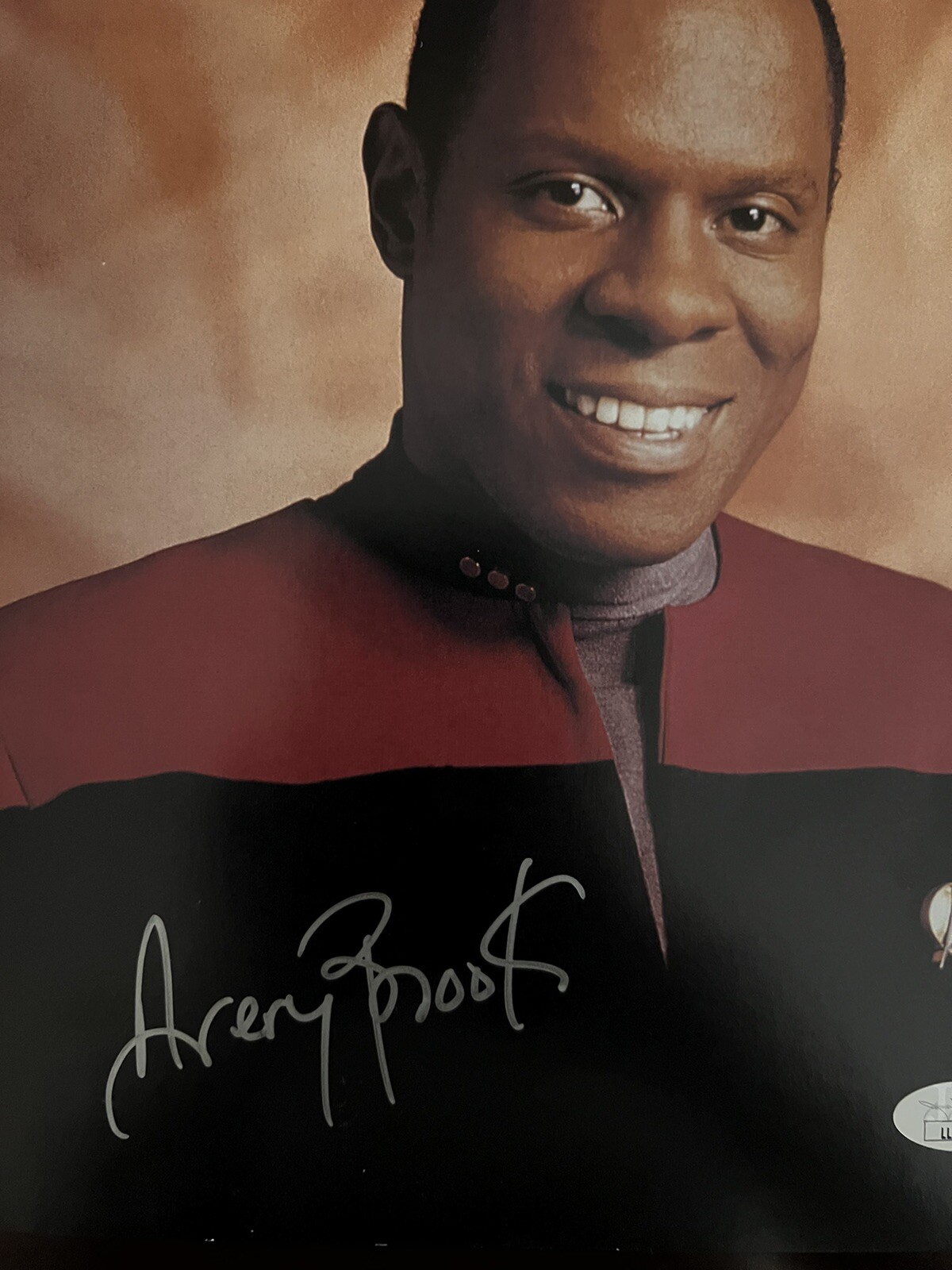 Avery Brooks "Sisko" Hand Signed in Person Autograph Star Trek DS9 RARE JSA COA