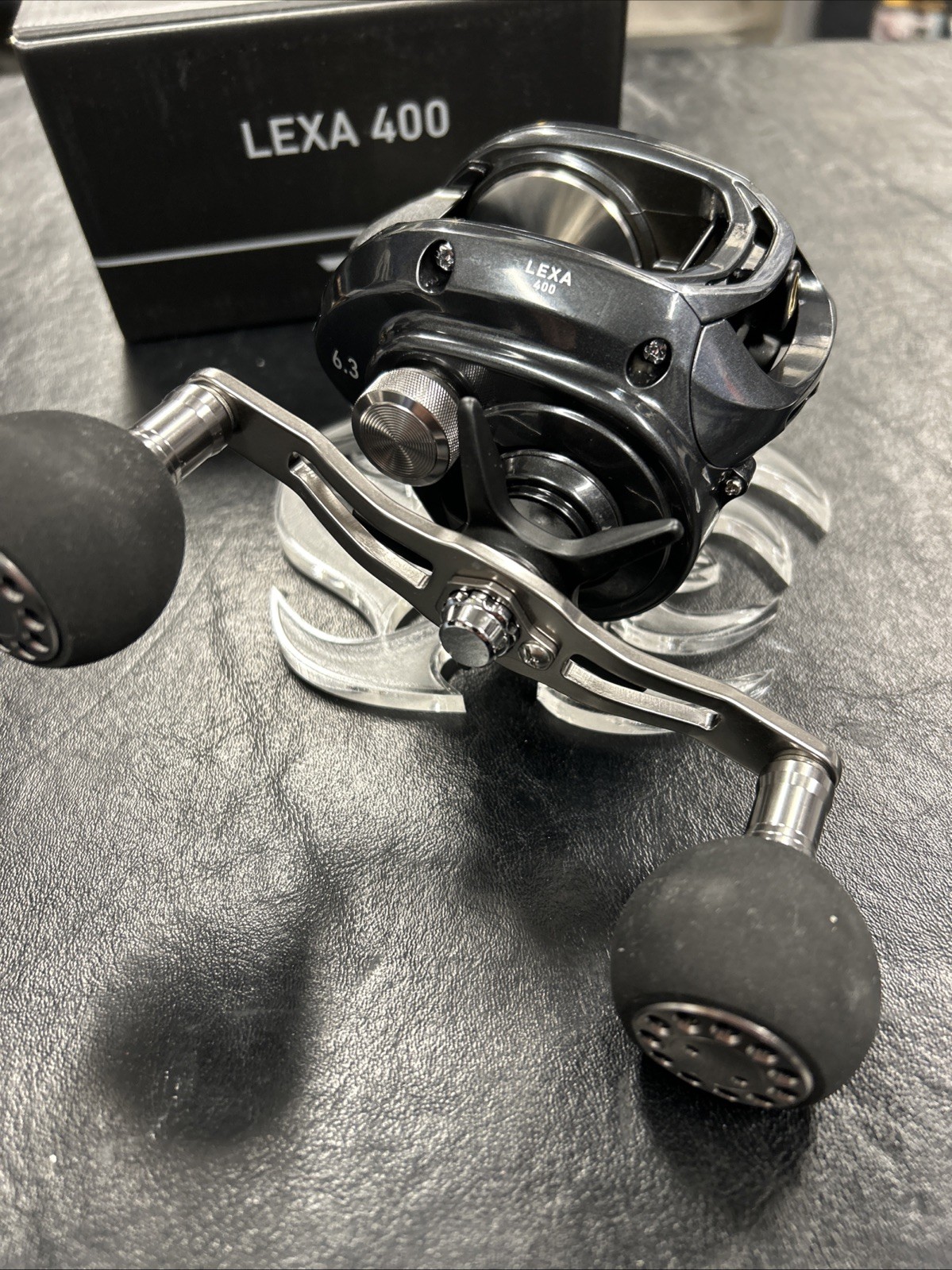 Daiwa Lexa LX400 Baitcasting Reel 6.3:1 RH Big Game Reel “Save”