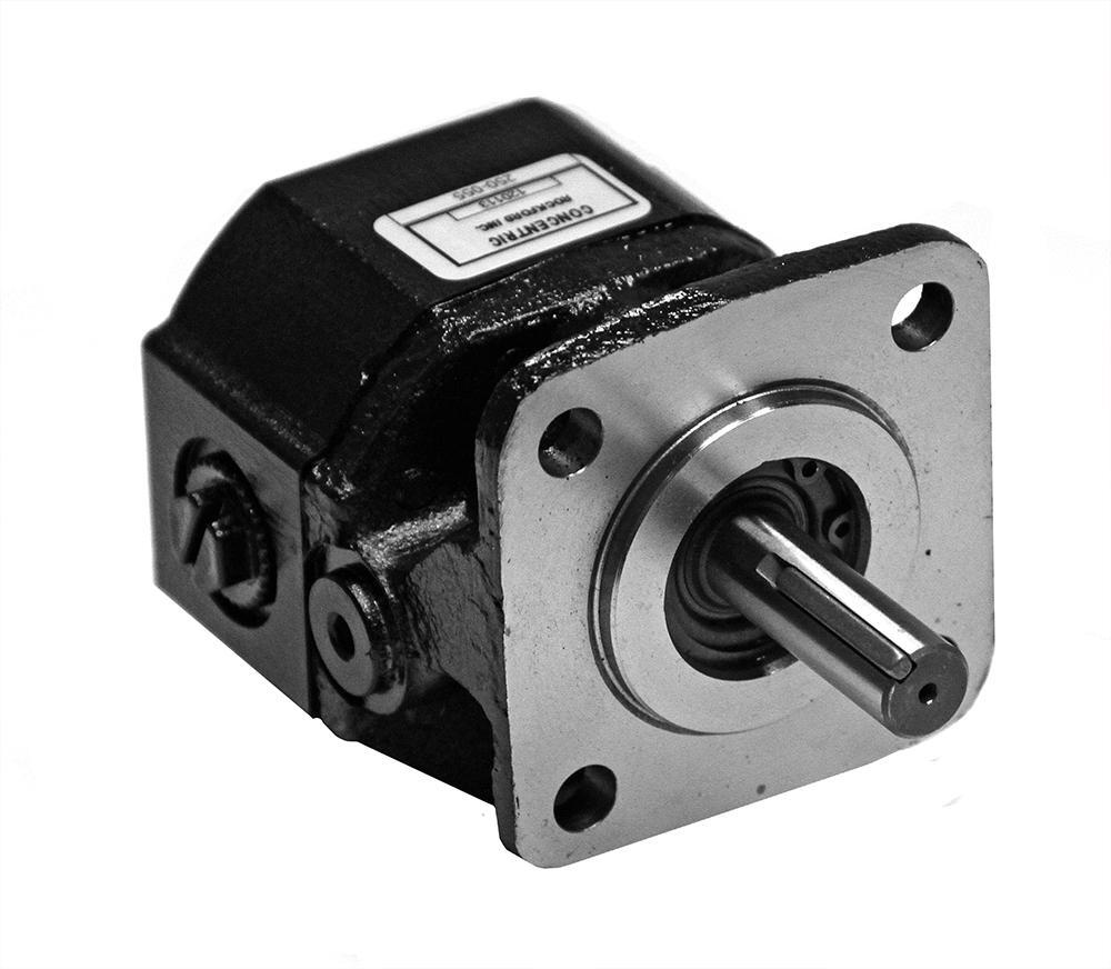 Haldex GC Hydraulic Gear Pump, 2 GPM at 1800 RPM, 4-Bolt 1.78 in Dia Pilot