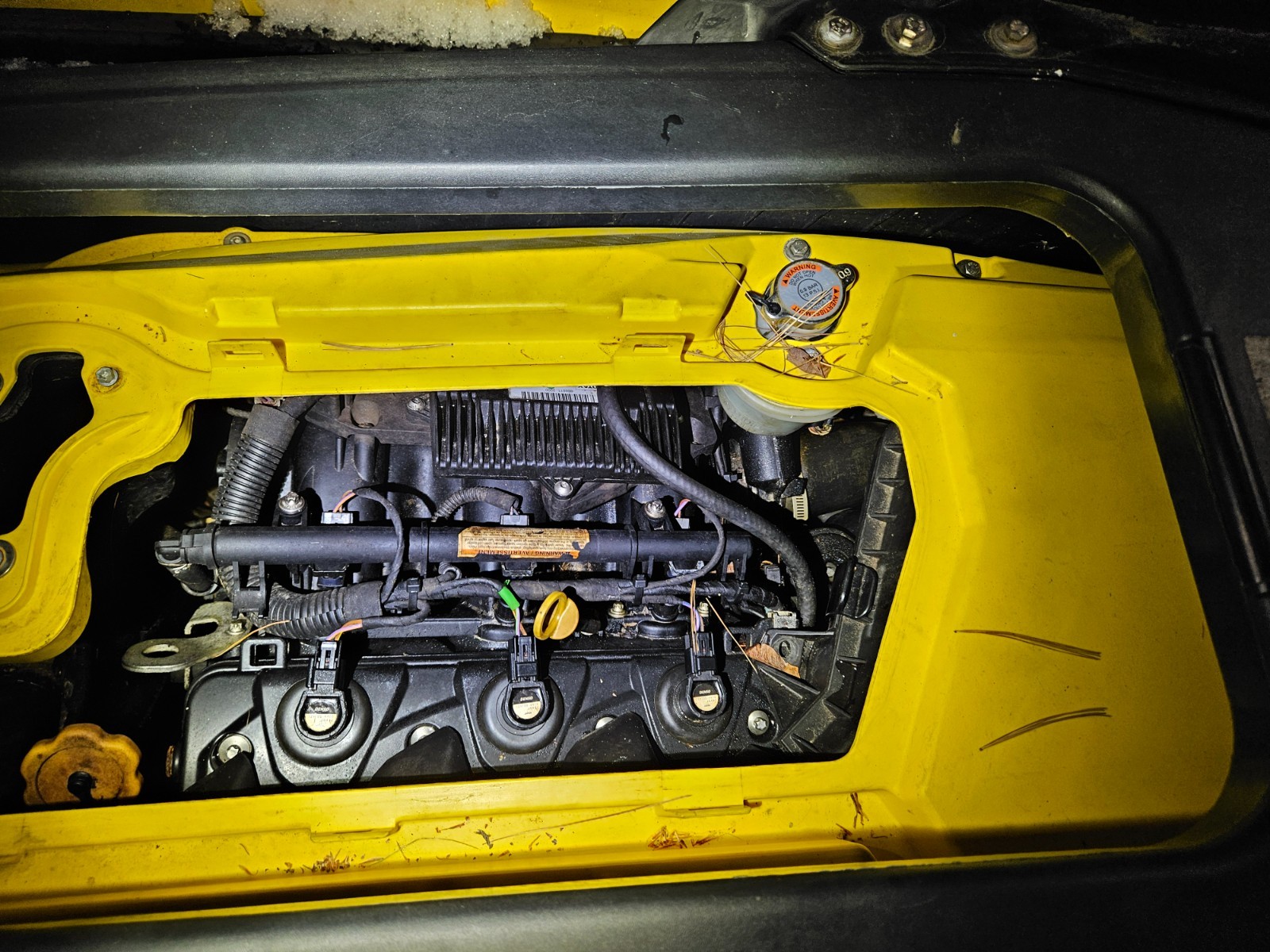 Sea Doo 2009 RXT 255 sc FUEL INJECTORS FUEL RAIL & WIRE HARNESS