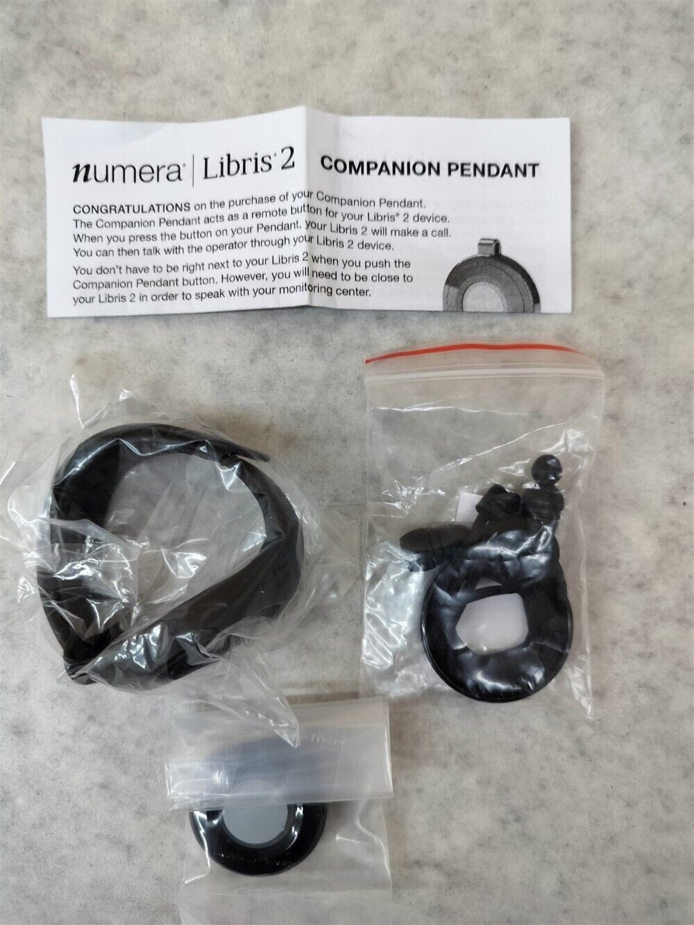 Case of 197 Numera Libris 2 Companion Pendant Alert Button