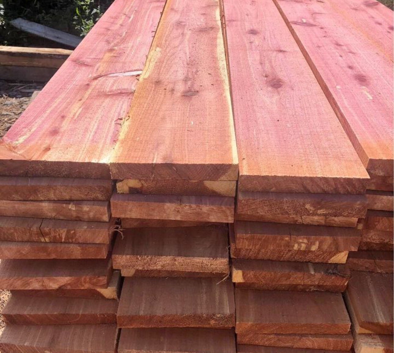 📦 30 Red Cedar Boards | 1x5x48 | Kiln Dried | Aromatic Craft Lumber | USA Made