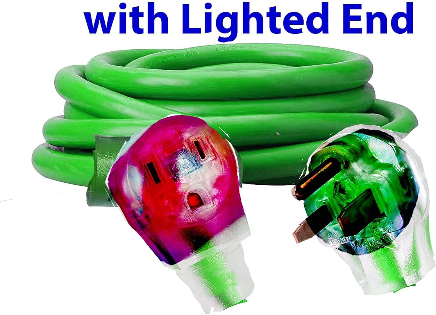 75FT Welder Extension Cord – 50 Amp, 10 Gauge 10/3, NEMA 6-50 Plug, 250V, Heavy