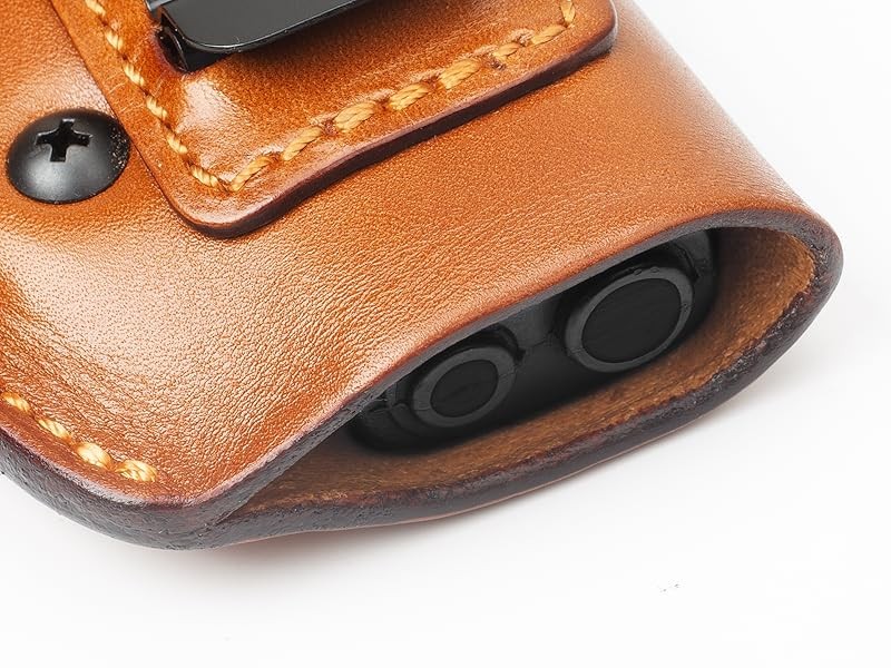 IWB Leather Holster for Glock 43,43X,43X MOS - Optic Cut-Concealed Carry Holster