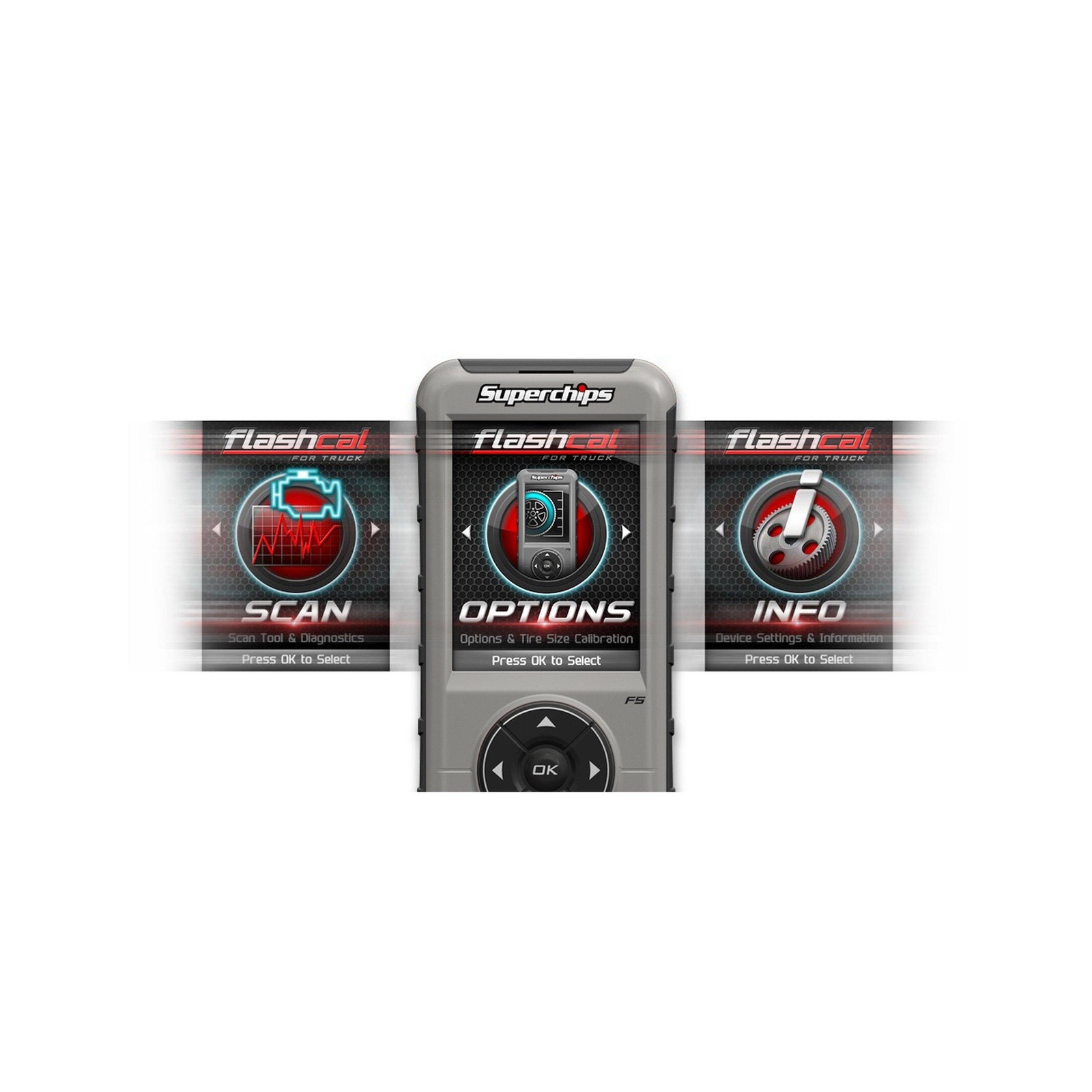 SuperChips Computer Chip Handheld Monitor for 99-16 Silverado Sierra 1500 2500