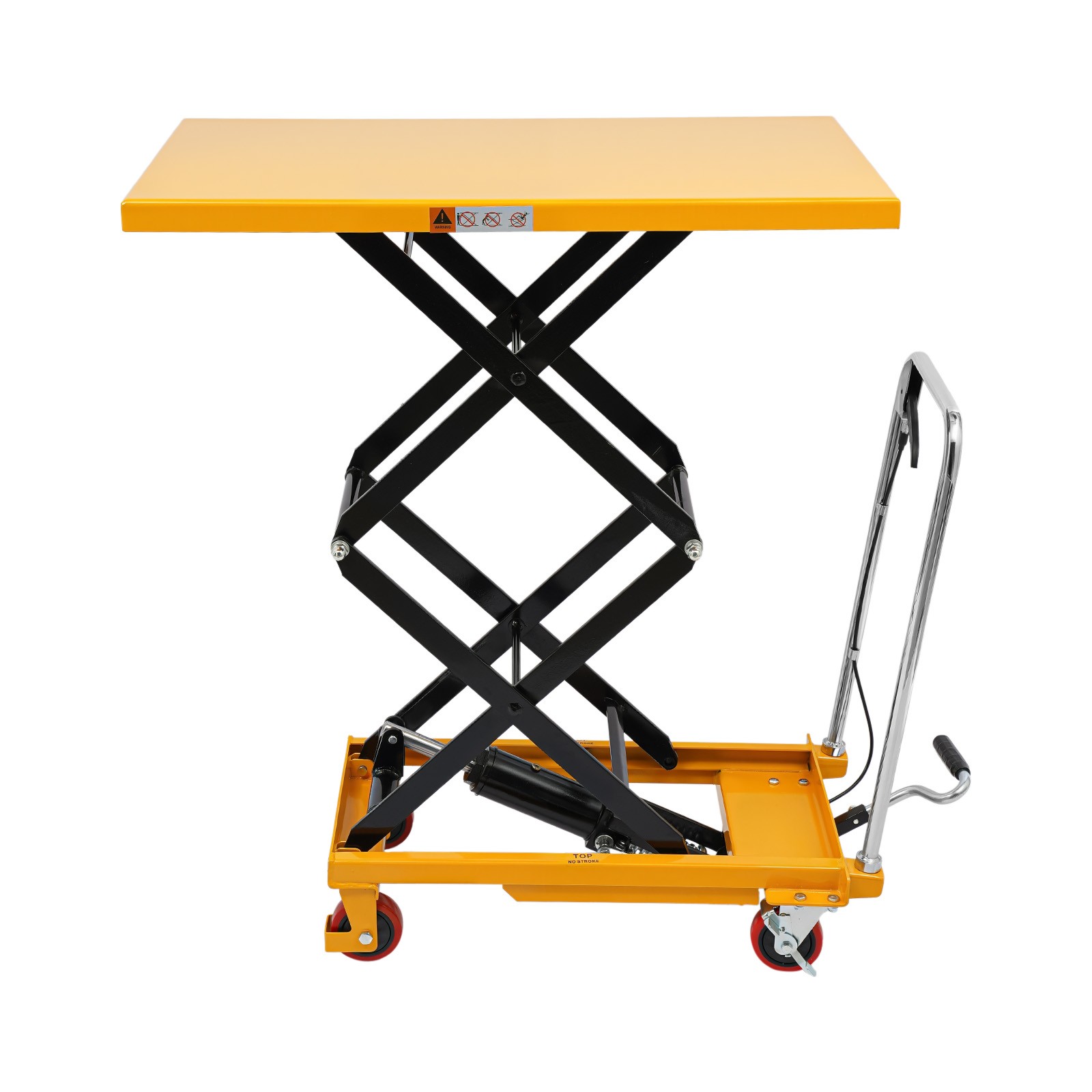 Hydraulic Material Handling Transportation Platform Lift Table 349.27kg/770lbs