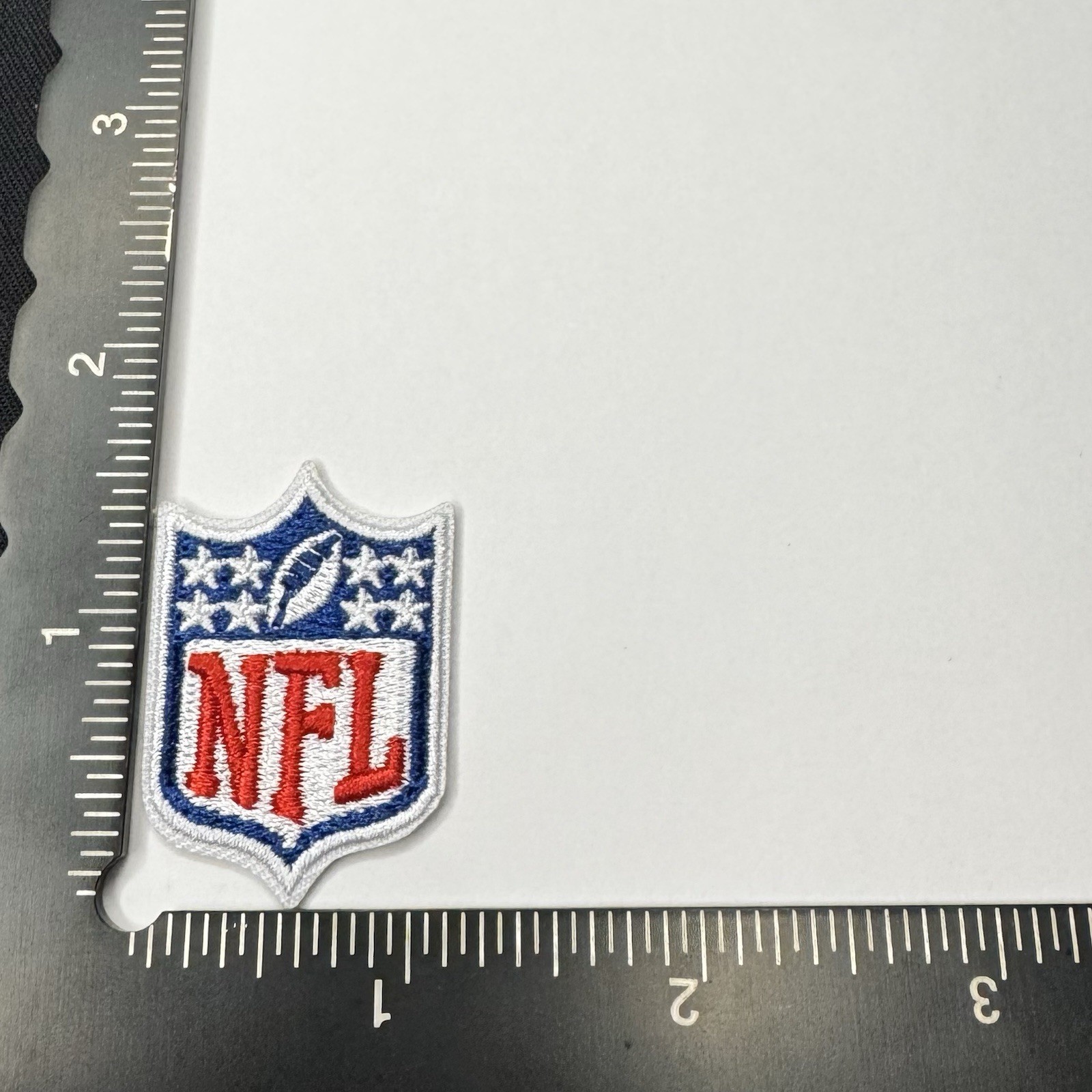 NFL Logo Football Iron On Patch 1.5” Small