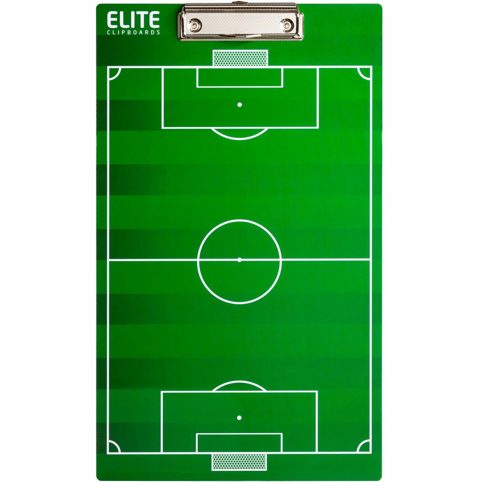 Elite Clipboards Double Sided Dry Erase Coaches Soccer Marker Board with Marker